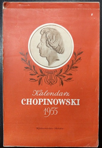 1955r/ Kalendarz Chopinowski.