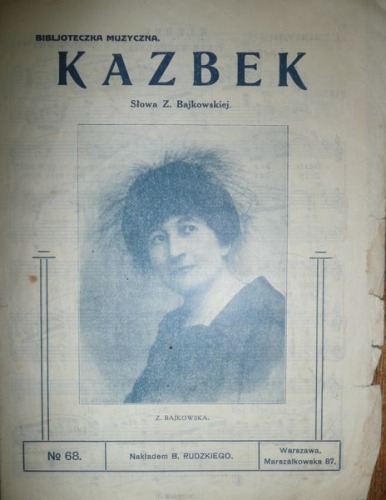 Kazbek - Biblioteczka muzyczna No 68, po 1920