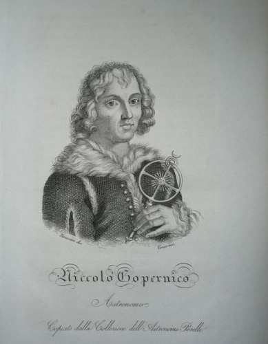 Kopernik Mikołaj, miedzioryt XIX w.
