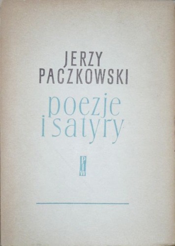 Paczkowski Jerzy-Poezje i satyry