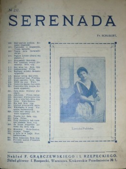 Serenada, Fr.Schubert - Grąbczewski,Rzepecki No 257