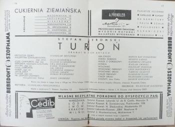 Teatr Ateneum Stefan Żeromski „Turoń”