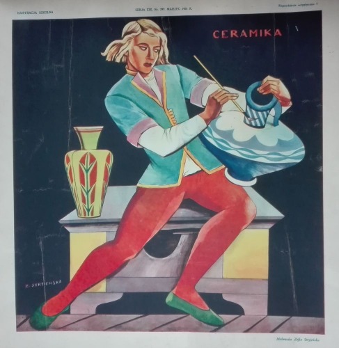 Stryjeńska Zofia-Ceramika,1931