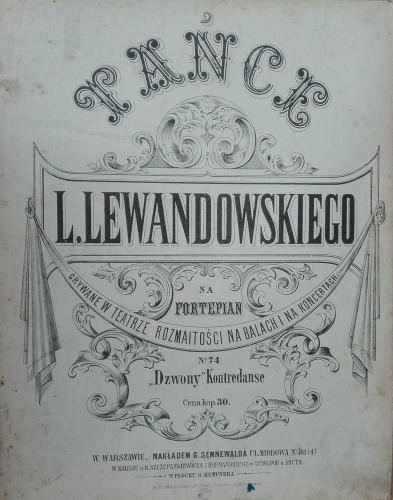 Lewandowski L.:Kontredanse z operetki "Dzwony"