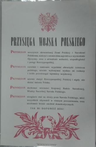 1944 - Przysięga Wojska Polskiego