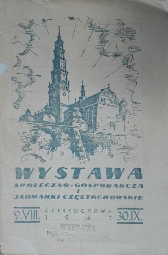 Częstochowa-Przewodnik po Wystawie Społeczno-Gospodarczej,1947