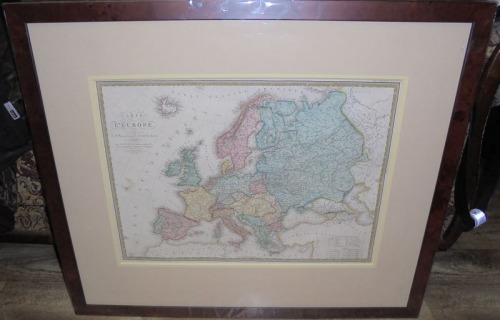 A.H. Brue Europa w 1820 roku