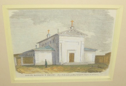 Irkuck - kościół katolicki ( polski ) w 1861 roku