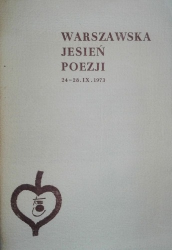 Warszawska Jesień Poezji 1973 /program/
