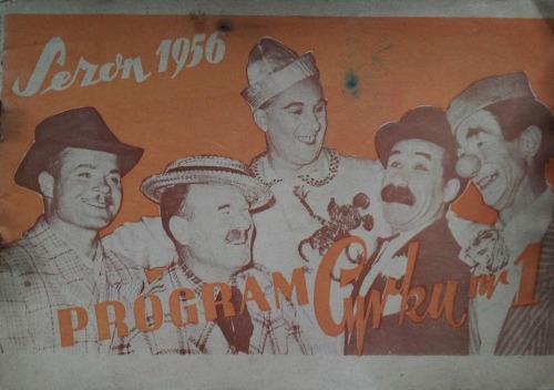 Cirkus no.1 program-Season 1956