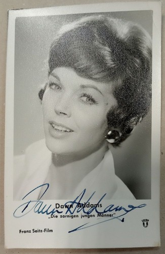 Adams Dawn - zdjęcie z autografem, 1960.