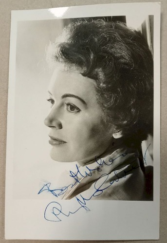 Calvert Phyllis - zdjęcie z autografem.