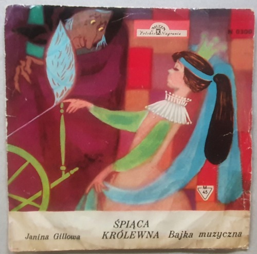 Gillowa Janina - Śpiąca królewna /płyta/ - Krafftówna - autograf.