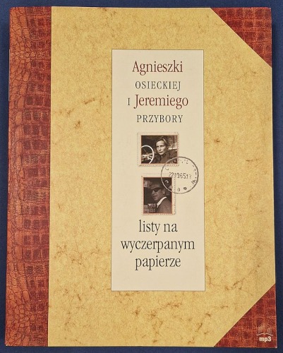 Agnieszki Osieckiej i Jeremiego Przybory - listy na wyczerpanym papierze.Autograf