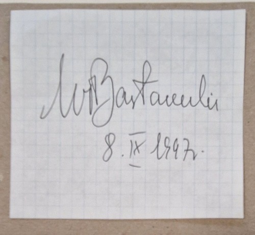 Bartoszewski Władysław - autograf