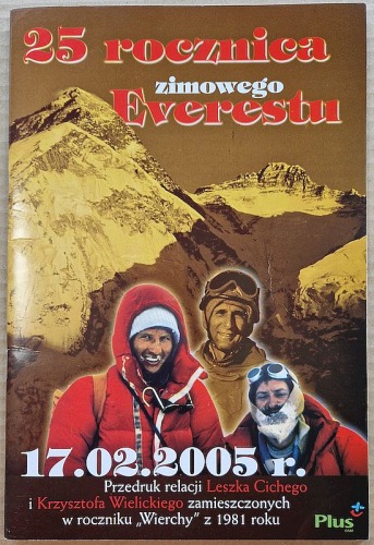 Himalaiści wyprawy Everestu, 9 autografów.