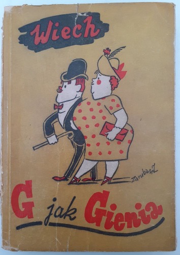 Wiech (Wiechecki Stefan)-G jak Gienia,1948 autograf