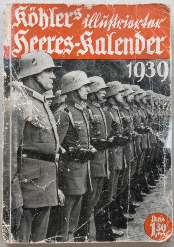 Köhler`s illustrierter Heeres-kalender für 1939