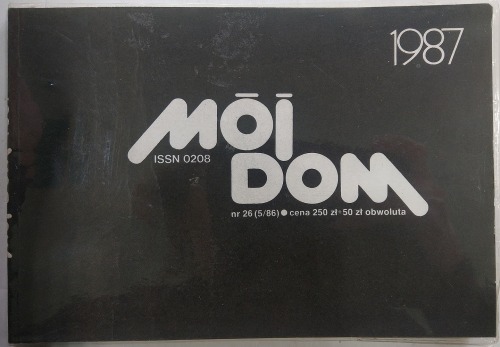 Kalendarz czasopisma "Mój Dom", 1987 nr 26(5/86)