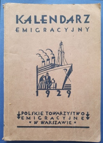 Kalendarz Emigracyjny na rok 1929