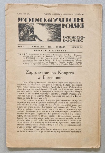 Wolnomyślicielstwo