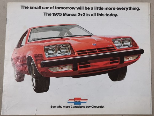 /Reklama/ Chevrolet 1975 Monza 2x2