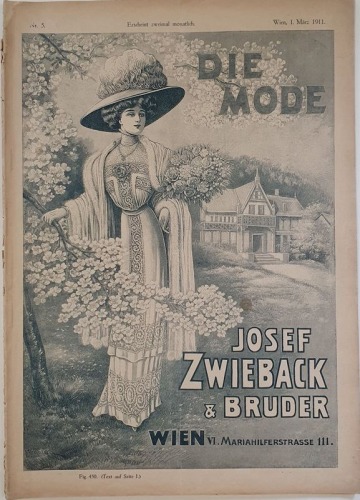 [Katalog wysyłkowy] Josef Zwieback & Bruder, Wien – Die Mode, marzec 1911