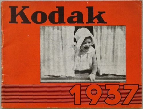 Kodak, 1937. Katalog.