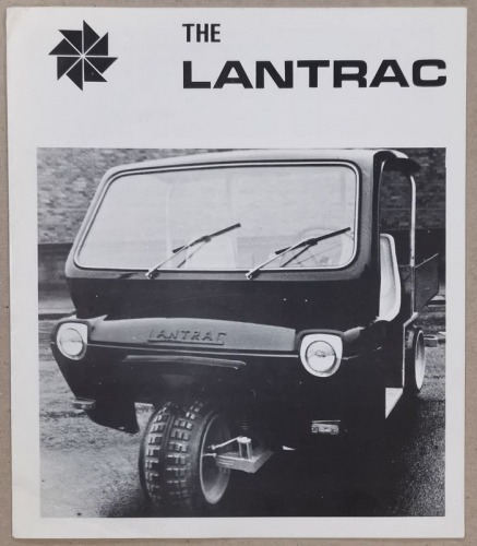 Lantrac – brytyjski mały ciągnik/ wóz dostawczy, trzykołowy, [1969?]
