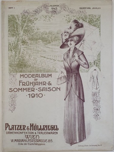 [Katalog wysyłkowy] Platzer & Höllriegel Damenkonfektion, Wien – Frühjahr & Sommer 1910.