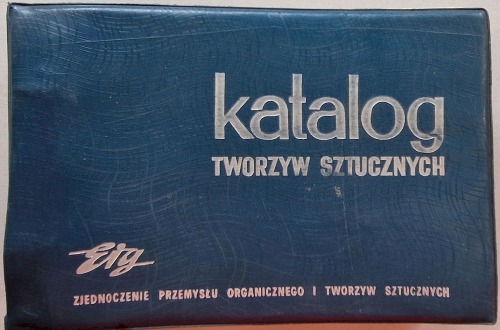 Katalog tworzyw sztucznych, ERG, Gliwice.