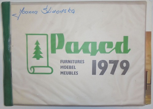 [Katalog] Paged meble 1979 rok.