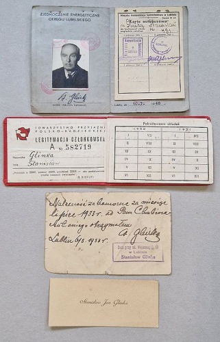 Glinka Stanisław Jan [Lublin, druki i dokumenty: 7 z lat 1912-1934, 1 z 1954]