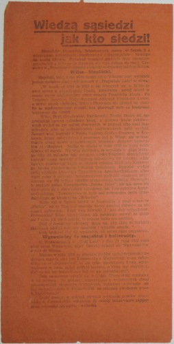 1922 - ChZJN (5) o stronnictwach ludowych