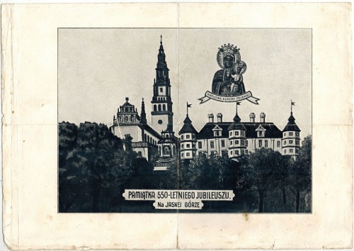 Jasna Góra – Pamiątka 550-letniego Jubileuszu na Jasnej Górze [1932]