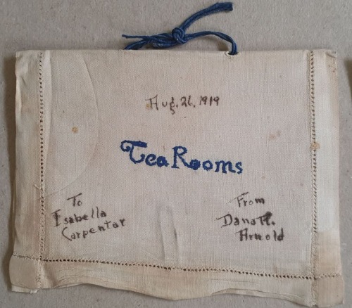 Menu/folder hotelowy – The Greysolon-Duluth Dining Rooms, 1919 r. (USA, Minnesota)