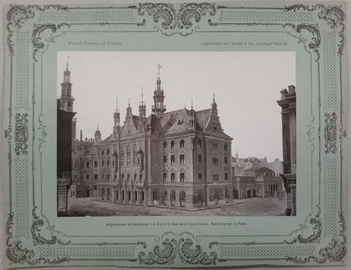 Poznań – Nowy Ratusz, fot. Engelmann, po 1892 r.