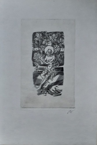 Jakubowski Wojciech-Ex libris Norbert Lippóczy,1966