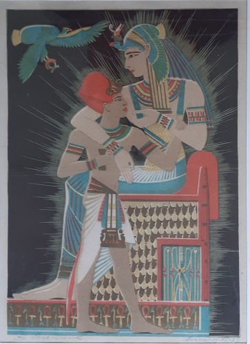 Laszenko Aleksander - Izyda i Horus,1930
