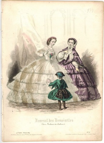 Journal des Demoiselles nr 11, z 1859r.