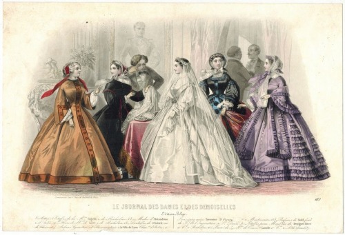Le Journal des Dames et des Demoiselles, ed. Belge, nr 613, ok.1860 r.