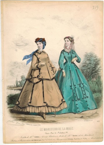 Le Moniteur de la Mode, nr 829, r.1866(?)