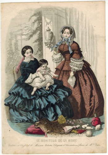 Le Moniteur de la Mode, pl. XVI ( ok. 1843 r.?)