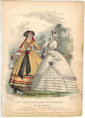 Le Moniteur des Dames et des Demoiselles, nr 643, ok. 1861r.