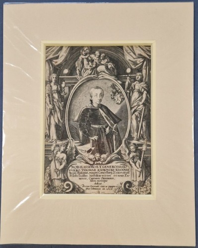 Zamoyski Tomasz, miedzioryt XVII w.