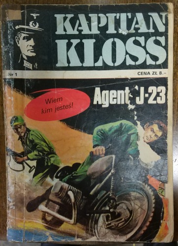 Kapitan Kloss, wyd. 1, nr 1 - Agent J-23
