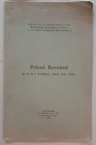 Russel J., Poland Revisted, 1937, Manchester Geographical Society