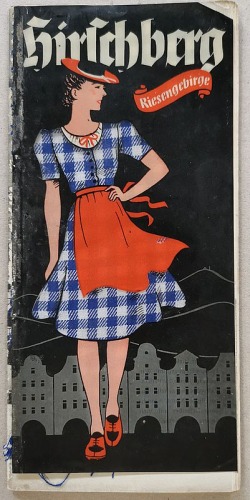 /Jelenia Góra/ Hirschberg, folder i adresy, ok. 1939