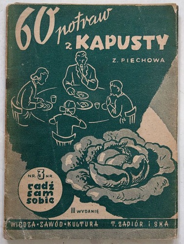Piechowa Z.: 60 potraw z kapusty, 1943