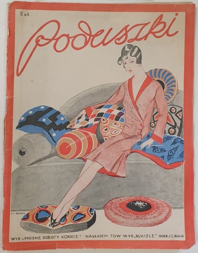 Poduszki. Wyd. Modne Roboty Kobiece nr 10, [ok. 1928]